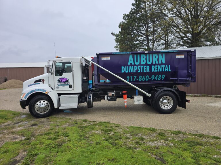 20 yard dumpster on hooklift truck chatham illinois